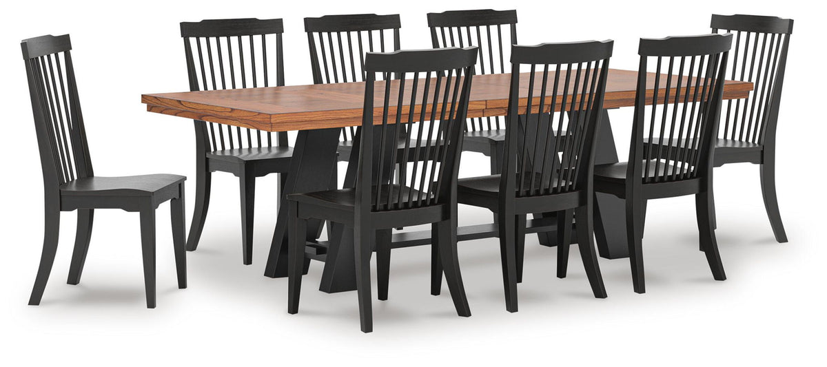 Greddinton - Extension Dining Table Set