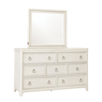 Orleans - Dresser Mirror with LED Lights - Natural