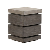 Piedmont - Chairside Table - Charcoal / Ash