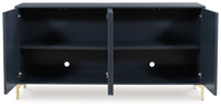 Loirwick - Dark Blue - Accent Cabinet