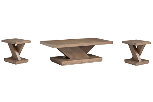 Lansbury - Rectangular Cocktail Table Set