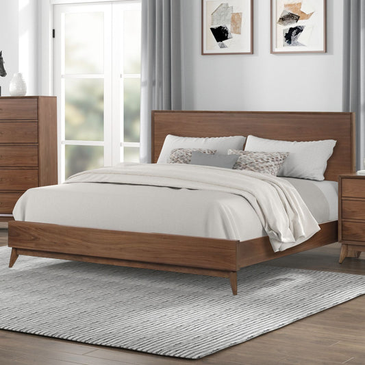 Century Modern - Dresser & Mirror - Light Brown