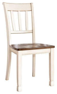 Whitesburg - Brown / Cottage White - Dining Room Side Chair (Set of 2)