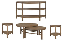 Hadleigh Brown - Nesting Cocktail Table Set
