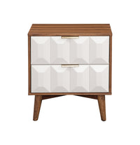 Ginny - Nightstand - Dark Brown