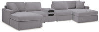 Modmax - U-Shaped Sectional - Granite