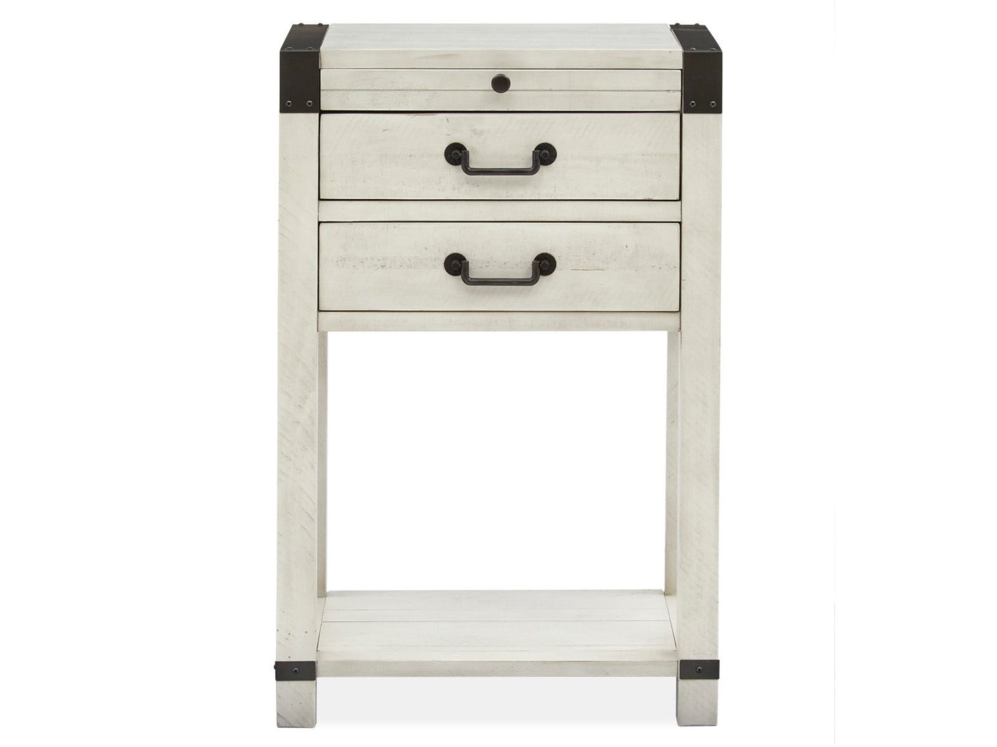 Chesters Mill - Open Nightstand - Alabaster