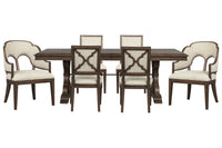 Jubilee - Extendable Trestle Dining Table Set