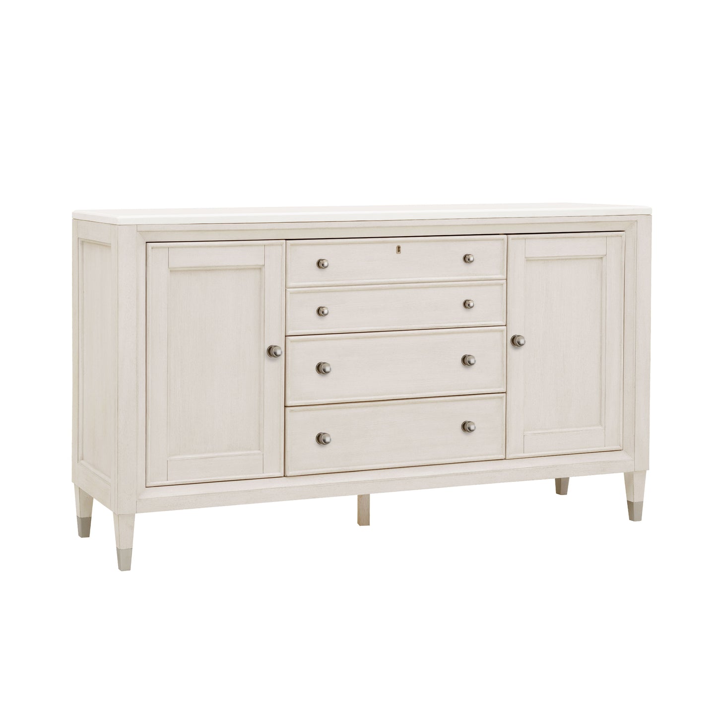 Ashby Place - 3-Drawer Buffet with Cabinets - Natural