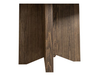 Novus Lodge - Round Table - Walnut Brown