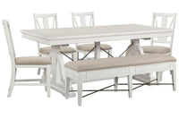 Heron Cove - Extendable Trestle Dining Table Set