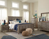 Lancaster - Landscape Mirror - Dovetail Gray