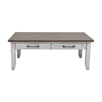 Bear Creek - Cocktail Table - White