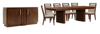 Reena - Extendable Trestle Dining Table Set