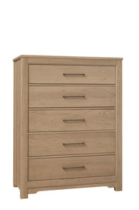 Crafted Cherry - 5 Drawers Chest
