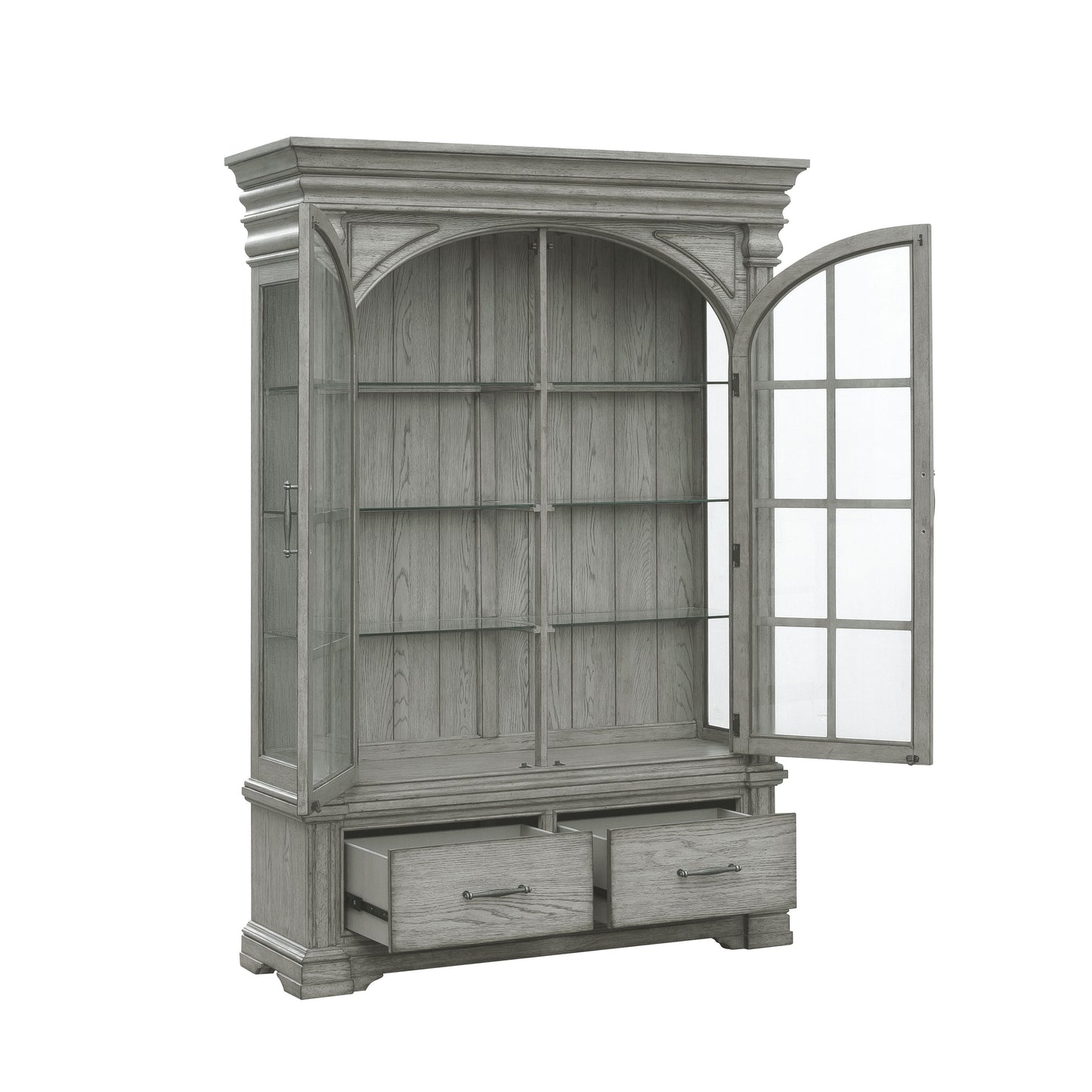 Madison Ridge - China Cabinet - Gray