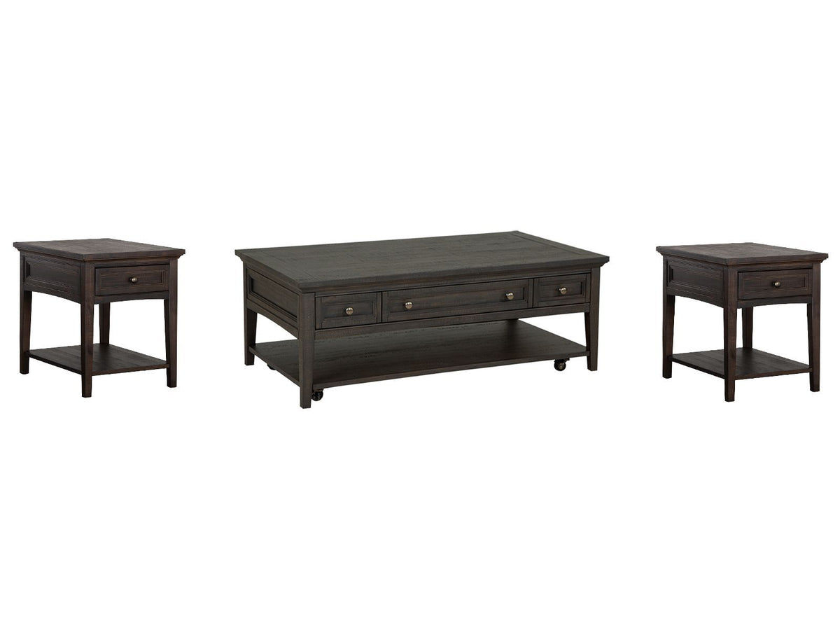 Westley Falls - Rectangular Cocktail Table Set