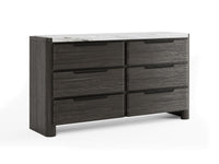 Keaton - Double Drawer Dresser - Black