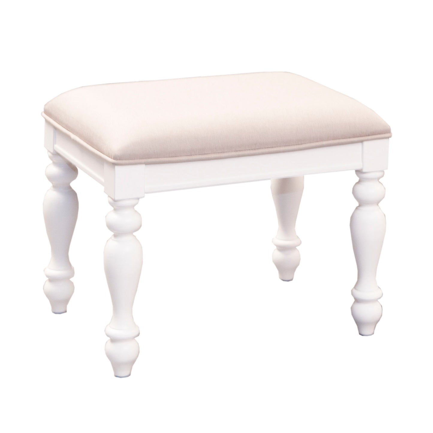 Summer House - Vanity Stool - White