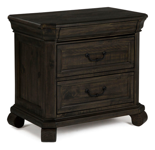 Bellamy - Drawer Nightstand - Peppercorn