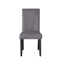 Napoli - Velvet Side Chair (Set of 2) - Gray