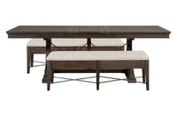 Westley Falls - Extendable Trestle Dining Table Set