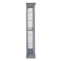 Pulaski Accents - Side Entry Curio Cabinet - Gray