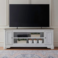 Fireplace TV Consoles - 82" Fireplace TV Console FTS - Brown