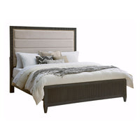 West End Loft - Upholstered Queen Bed - Brown