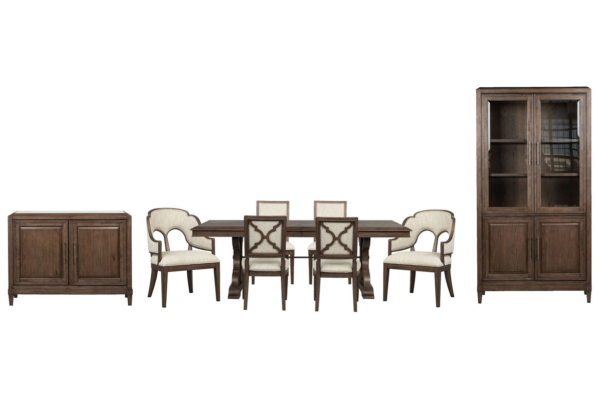 Jubilee - Extendable Trestle Dining Table Set