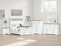 Ashbryn - Panel Storage Bed