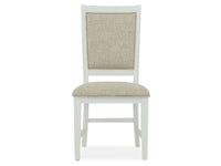 Heron Cove - Step Up Side Chair With Upholstered Seat & Back (Set of 2) - Chalk White