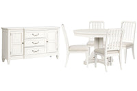 Willowbrook - Extendable 48" Round Dining Table Set