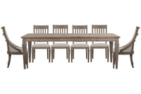 Lancaster - 7 Piece Extendable Rectangular Dining Table Set
