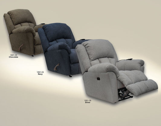 Blarney - Power Recliner With Heat & Massage