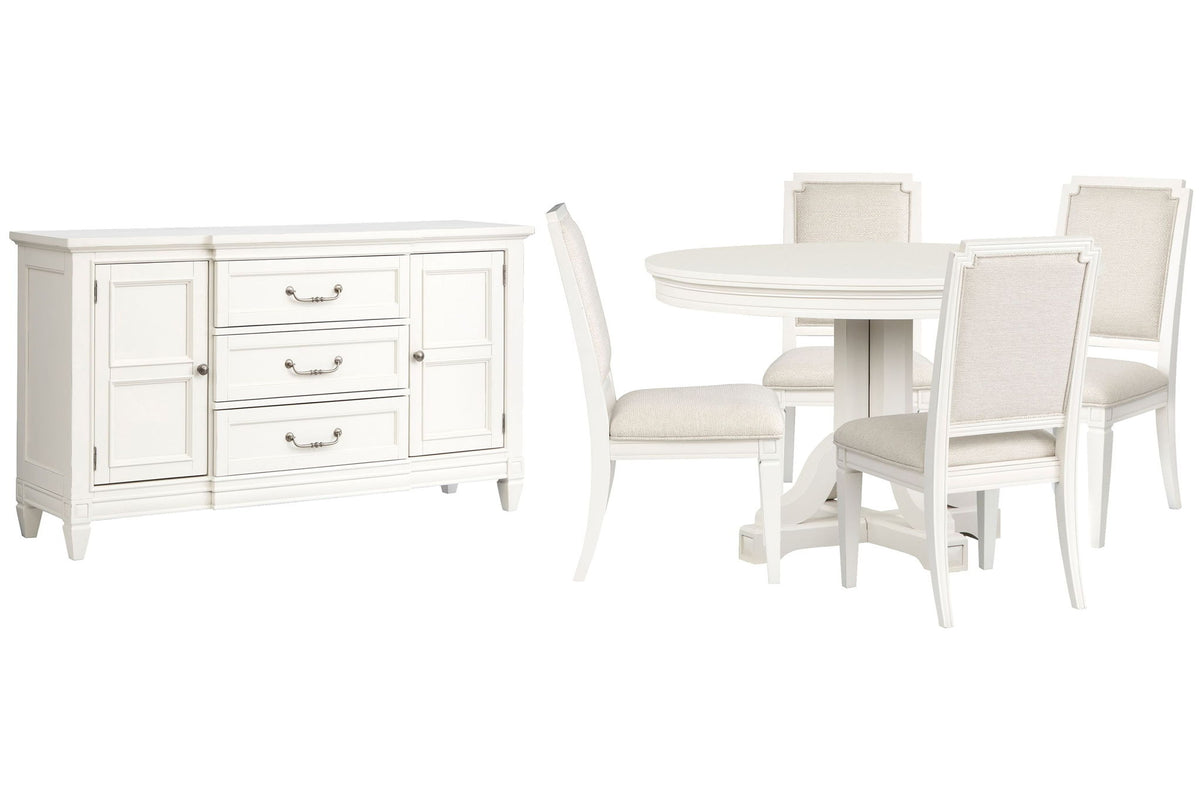 Willowbrook - Extendable 48" Round Dining Table Set