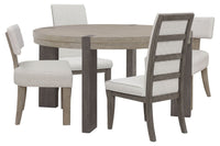 Anderson Park - Round Dining Table Set With Kilsmos Chairs