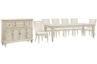 Newport - 8 Piece Extendable Rectangular Dining Table Set