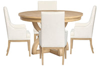 Coventry - Extendable 48" Round Dining Table Set