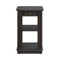 Wallace - Chair Side Table - Brown