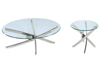 Zila - Oval Cocktail Table Set