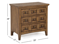 Bay Creek - Drawer Nightstand - Toasted Nutmeg