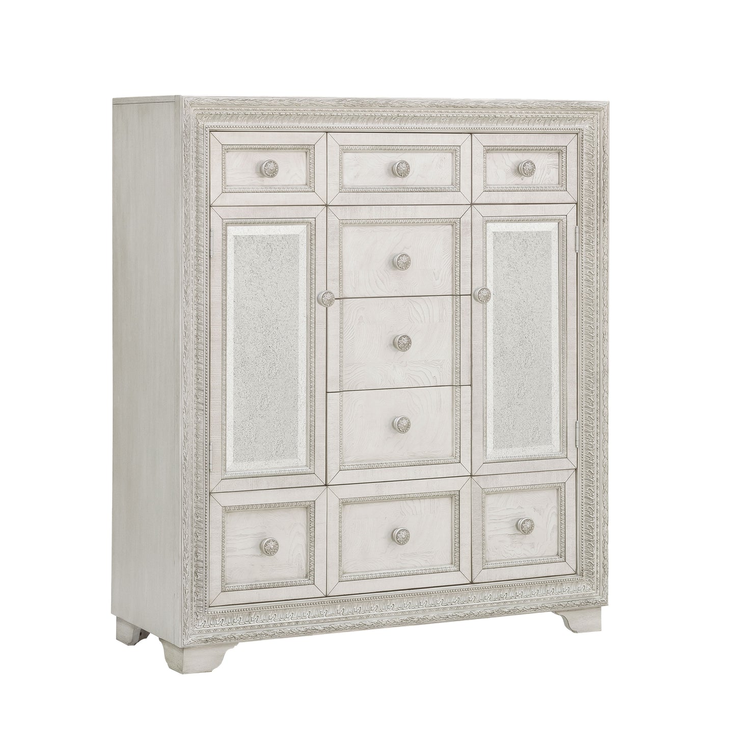 Camila - 9 Drawer Door Chest - Natural