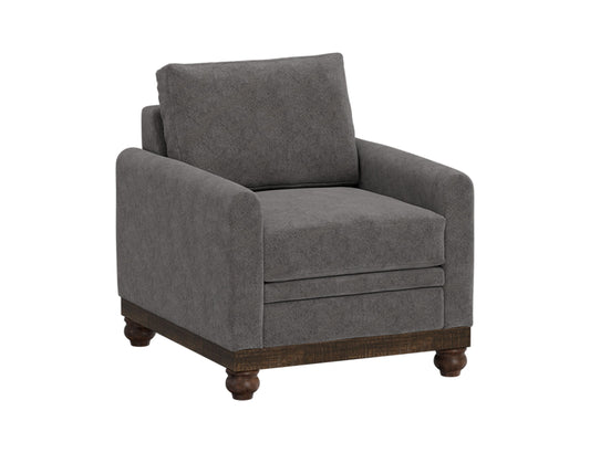Pueblo Gray - Arm Chair