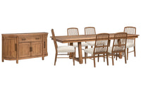 Woodward - Trestle Extendable Dining Table Set