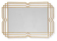 Claybrook - Gold Finish - Accent Mirror