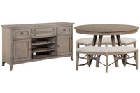 Paxton Place - 52" Round Dining Table Set