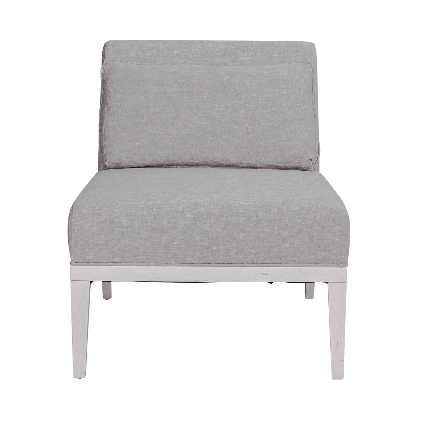 Allyson Park - Upholstered Accent Chair - Wirebrushed White