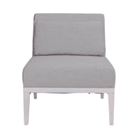 Allyson Park - Upholstered Accent Chair - Wirebrushed White