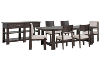 Tauren - Trestle Dining Table Set